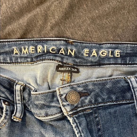 American Eagle Outfitters Men's Dark Blue Jeans - Picture 3 of 10